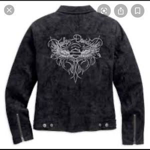 Women’s Harley Davidson suede jacket